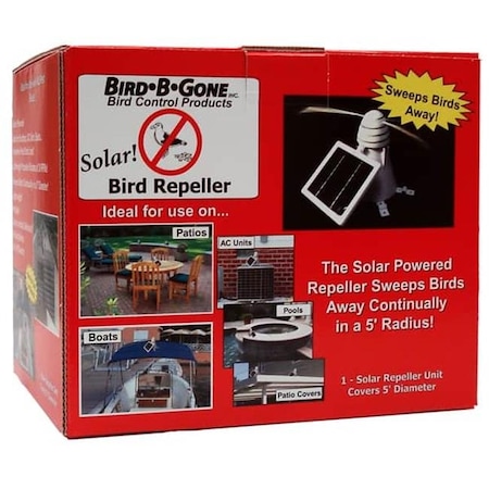 Arett Sales Arett Sales B44 MMRPSLR1 Solar Bird Repeller B44 MMRPSLR1